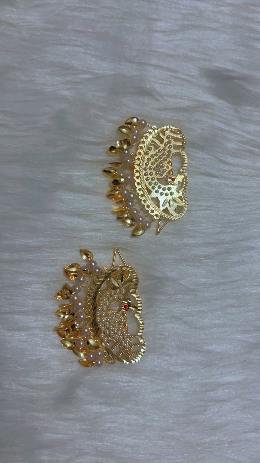 Noor Peacock Hair-Clips