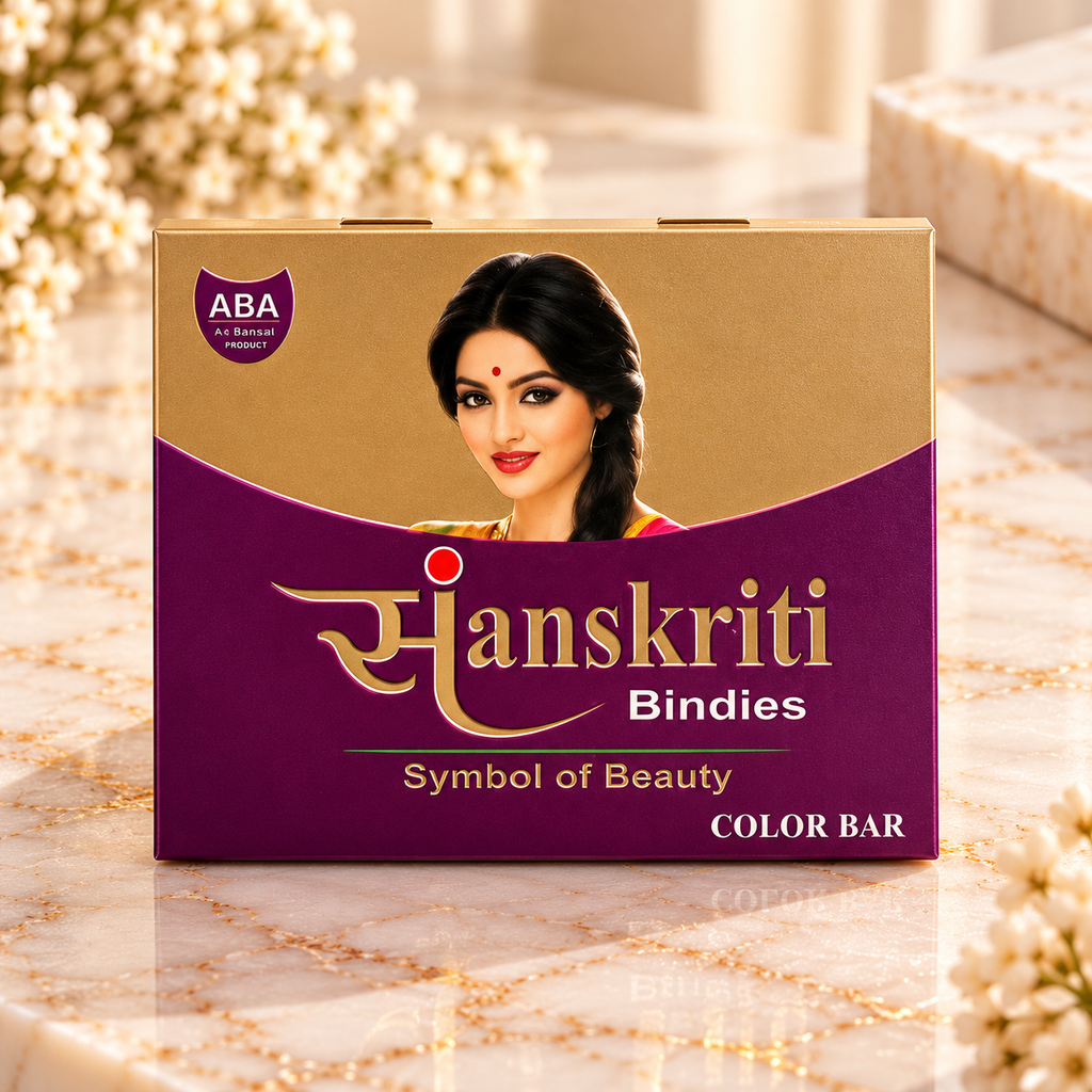 Sanskriti Mahroon Velvet Bindis – 2mm, 3mm & 3.5mm