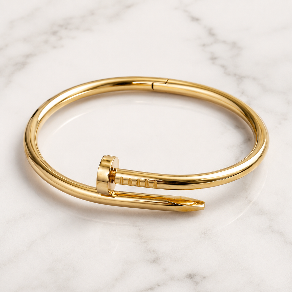 Luxury Gold Nail Bracelet