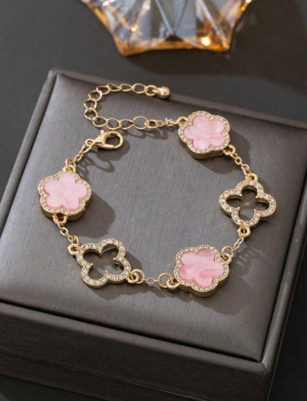 Pink Clover Luxe Bracelet