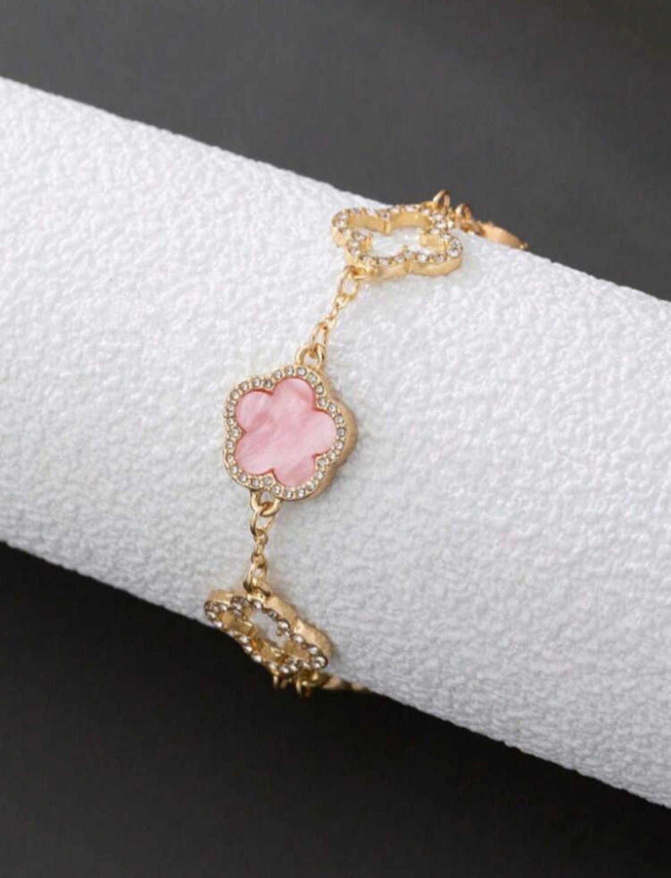 Pink Clover Luxe Bracelet
